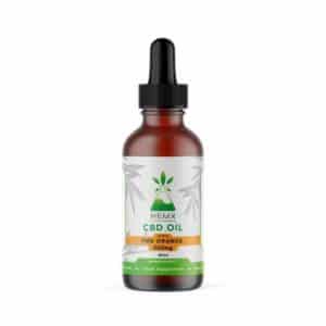 HEMX | PREMIUM CBD OIL | BROAD SPECTRUM | 500MG | FIRE ORANGE | 30ML