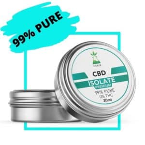 HEMX | PREMIUM CBD ISOLATE | 1000MG | 99% PURE