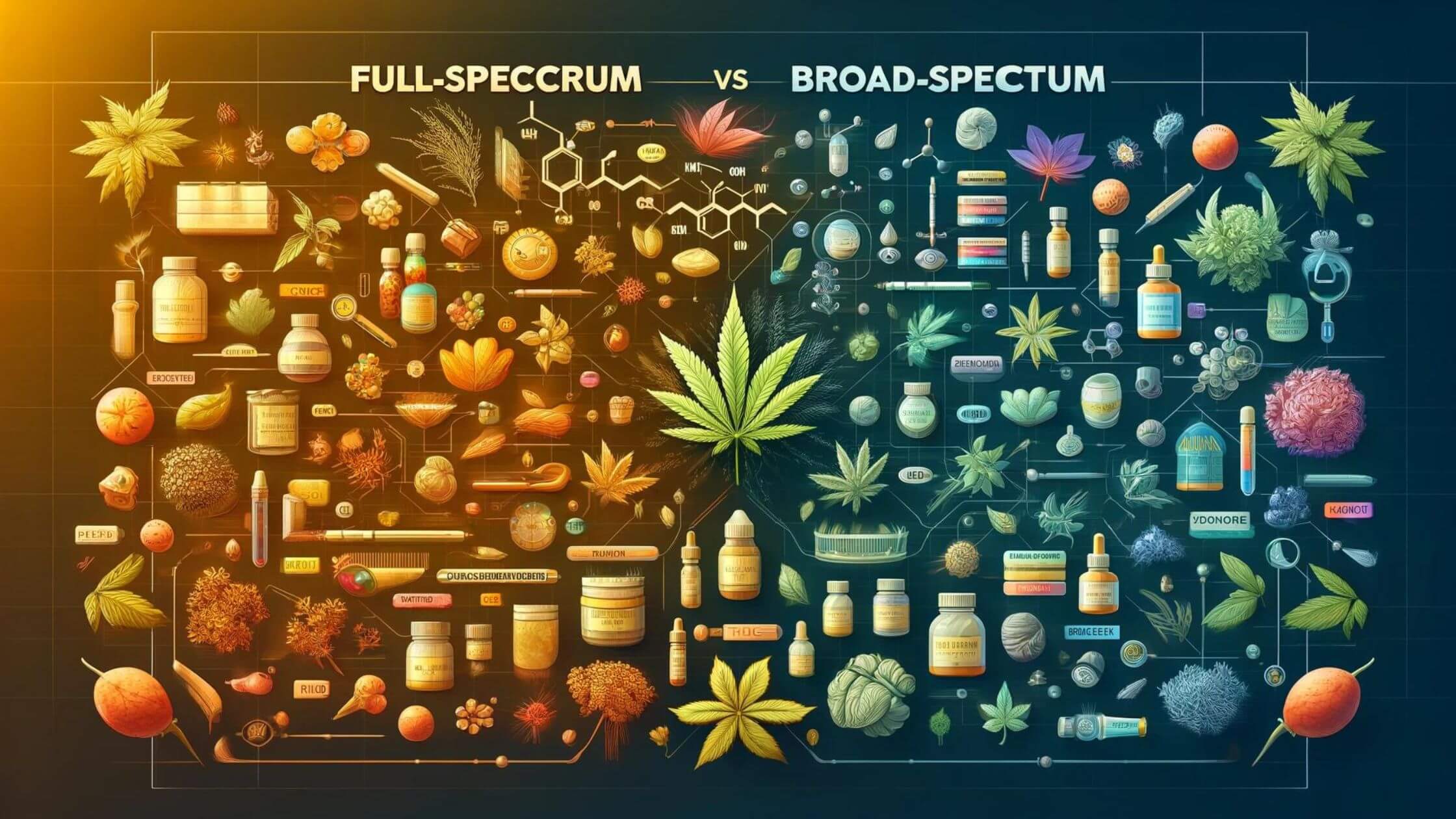 You are currently viewing What’s The Difference Between Full-Spectrum and Broad-spectrum CBD?
