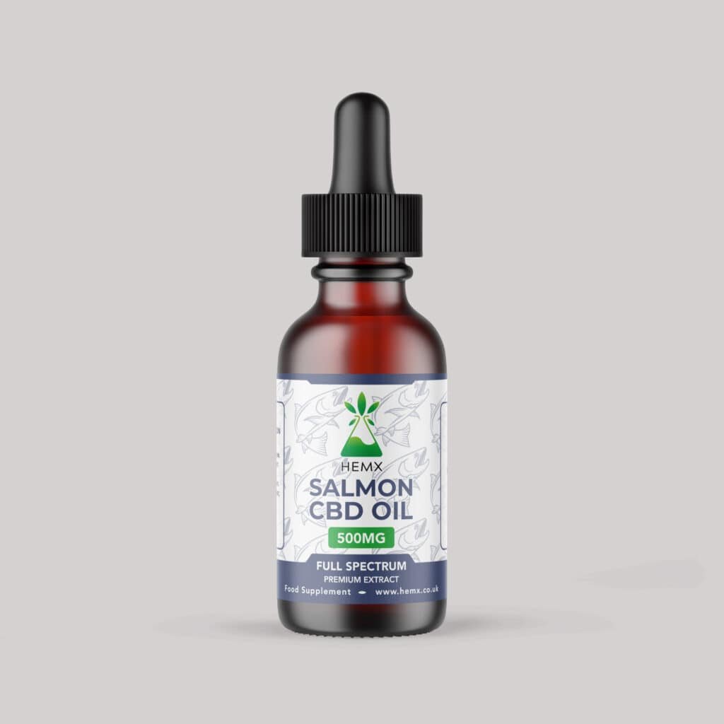 Full Spectrum CBD & Salmon Oil UK | Max Relief | Hemx